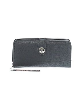 Stone Mountain Accessories Black Zip-Around Card & Key Holder Wallet